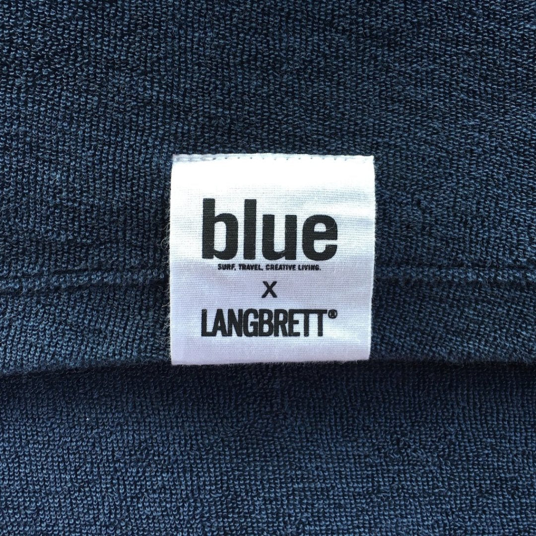 Surf Poncho Blue x Langbrett