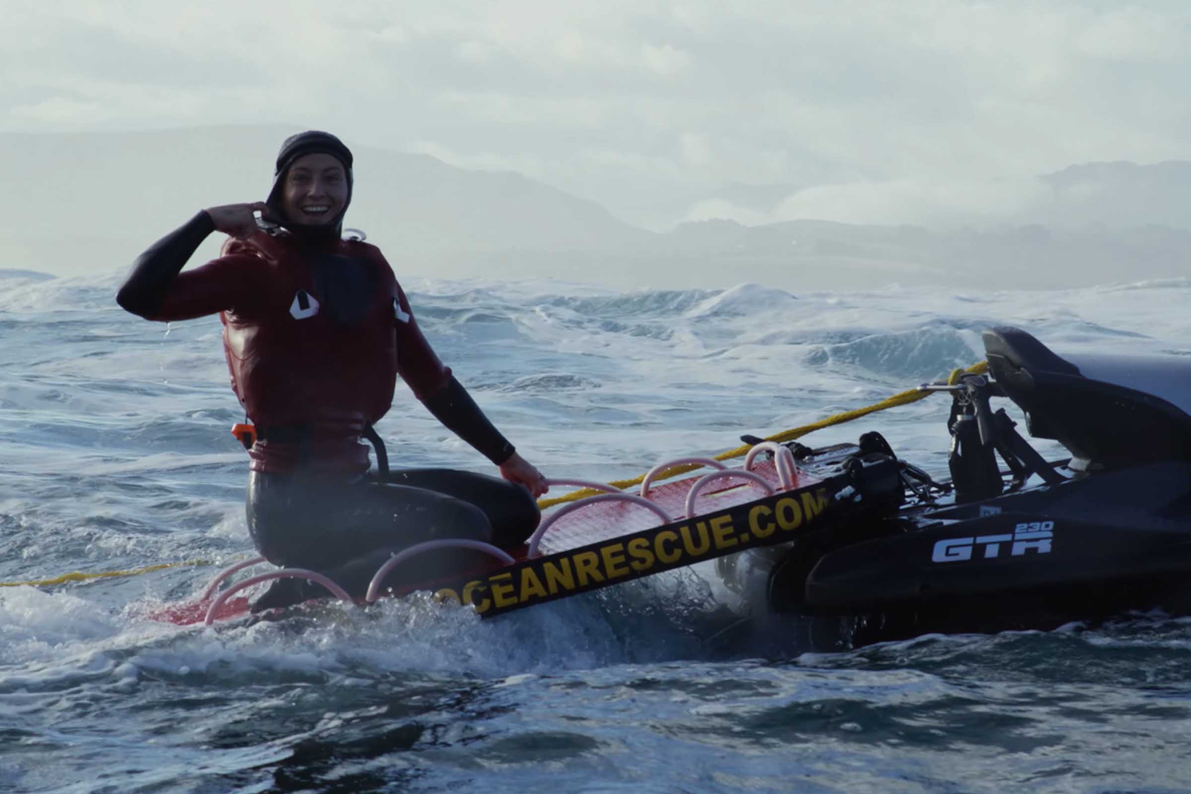 THE RIFT - Big Wave Debüt Maud Le Car in Belharra