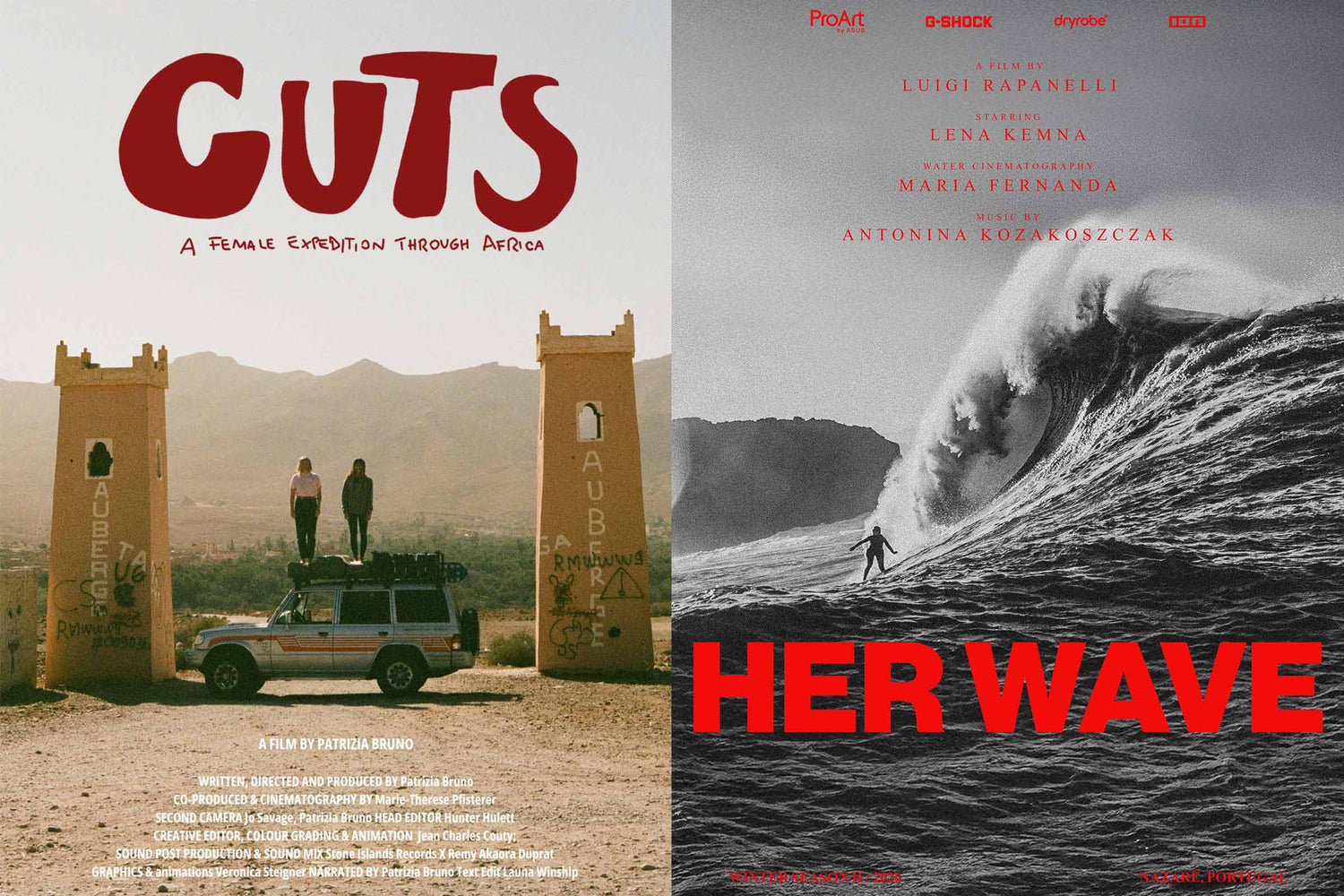 Surf Film Nacht - Tour 3: GUTS + HER WAVE