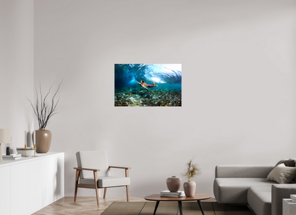 Mentawai Duckdive by Stefan Goetzelmann - Fine Art Fotoprint
