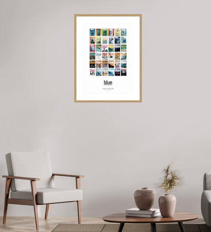 BLUE 25 Years Anniversary Poster - All Covers - Limited Edition