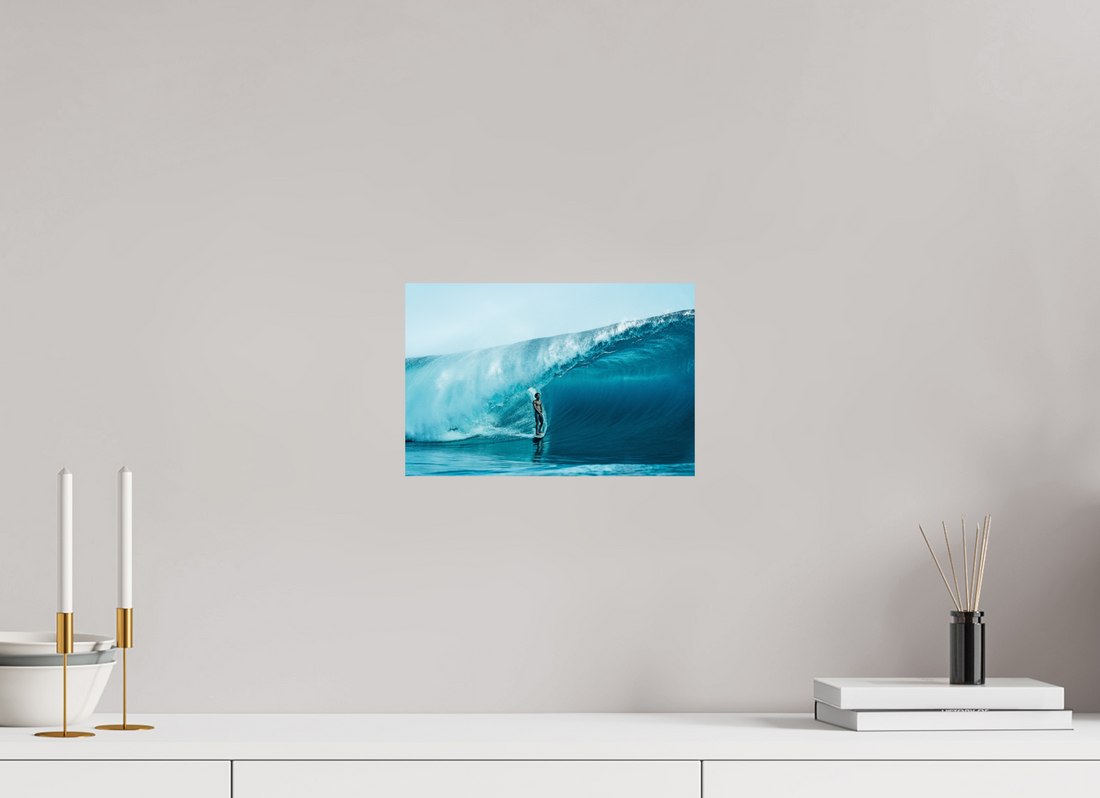 Matahi Drollet at Teahupoo - Fine Art Fotoprint by Tom Pearsall