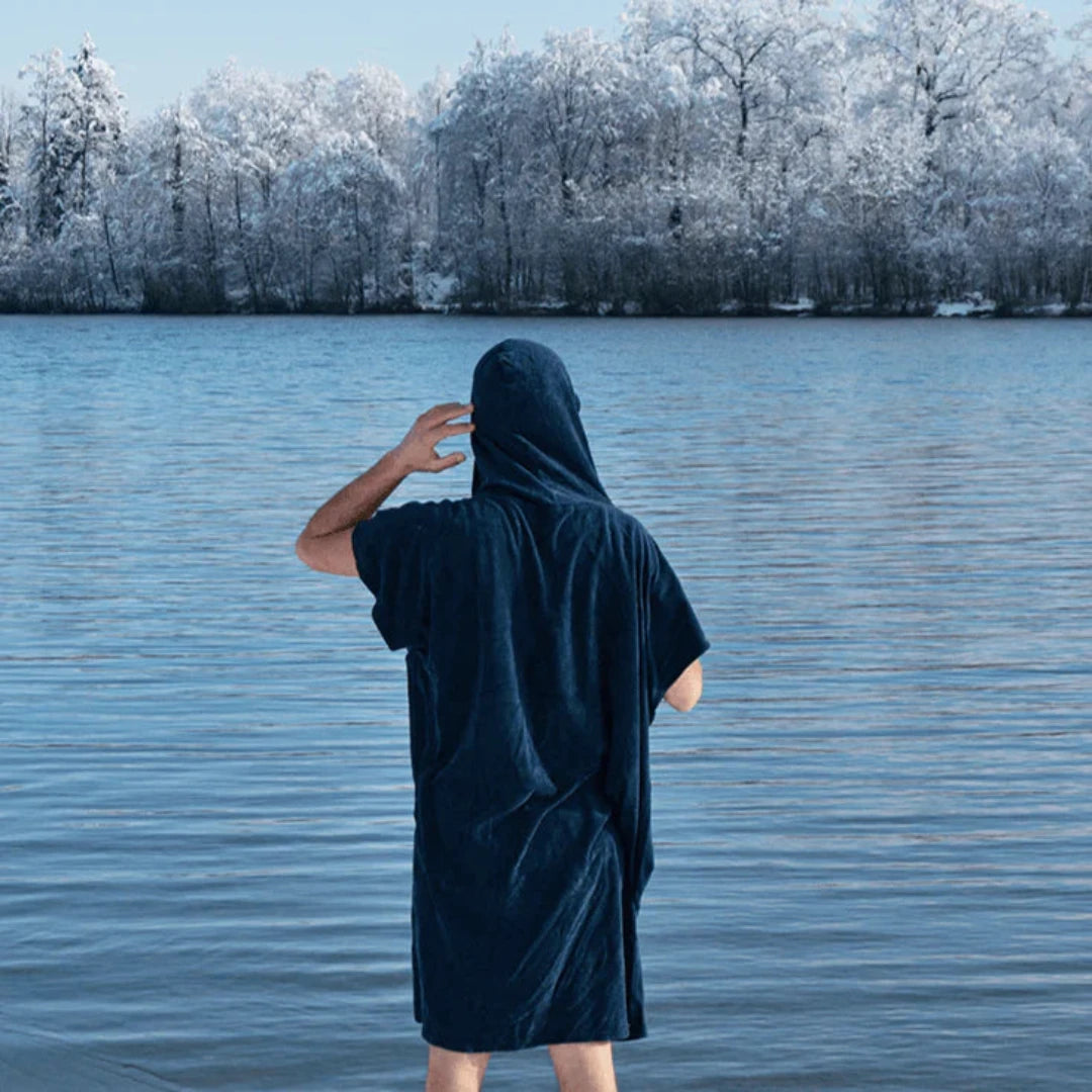 BLUE Yearbook x LANGBRETT Surf Poncho
