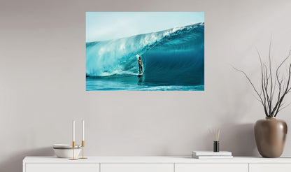 Matahi Drollet at Teahupoo - Fine Art Fotoprint -  Surf Bild von Tom Pearsall