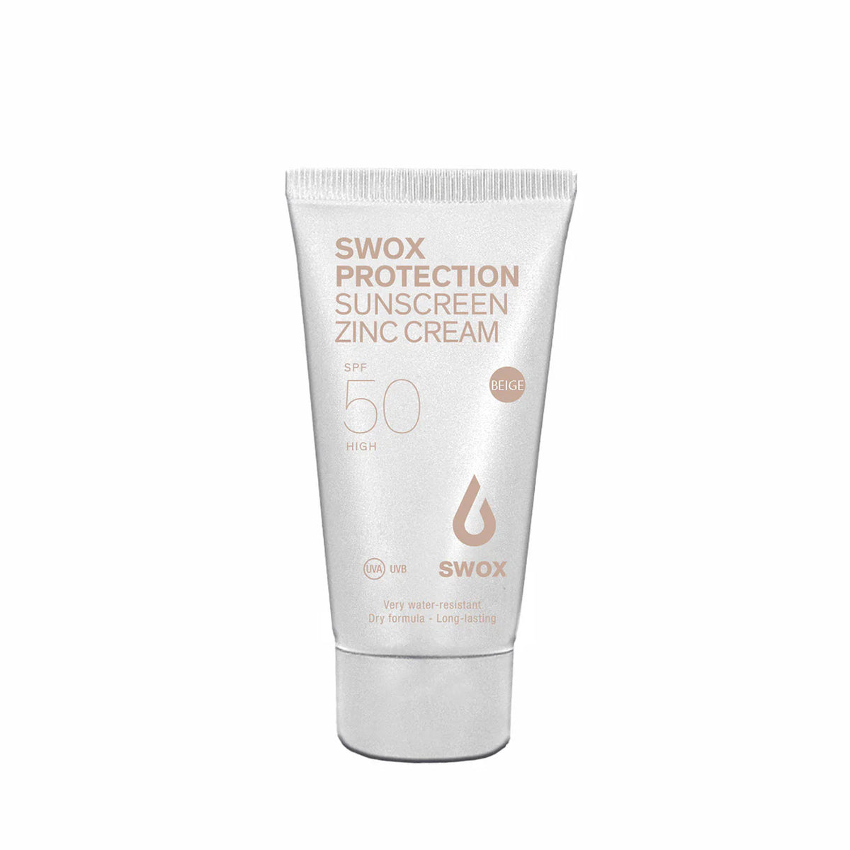 SWOX Zink Sunscreen LSF 50 Sonnencreme - beige oder weiß